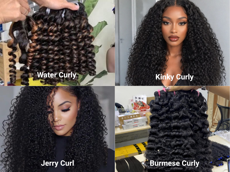 Popular Curly Hair Textures