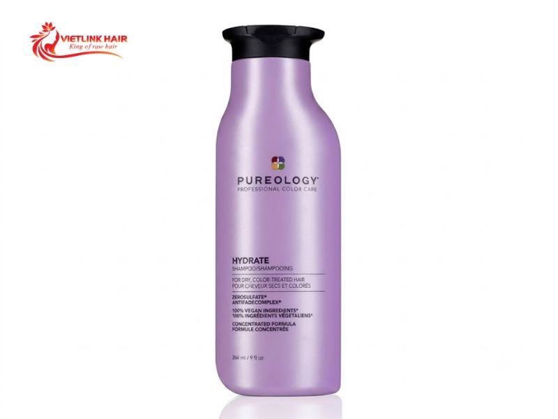 Pureology Hydrate Shampoo for dry and color-treated hair.