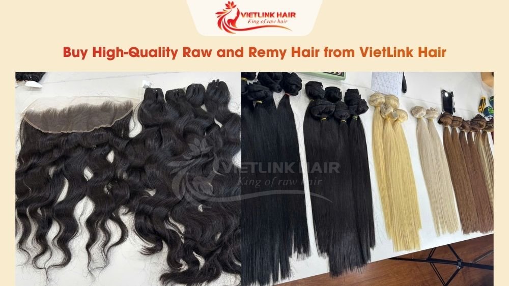 Buy High-Quality Raw and Remy Hair from VietLink Hair