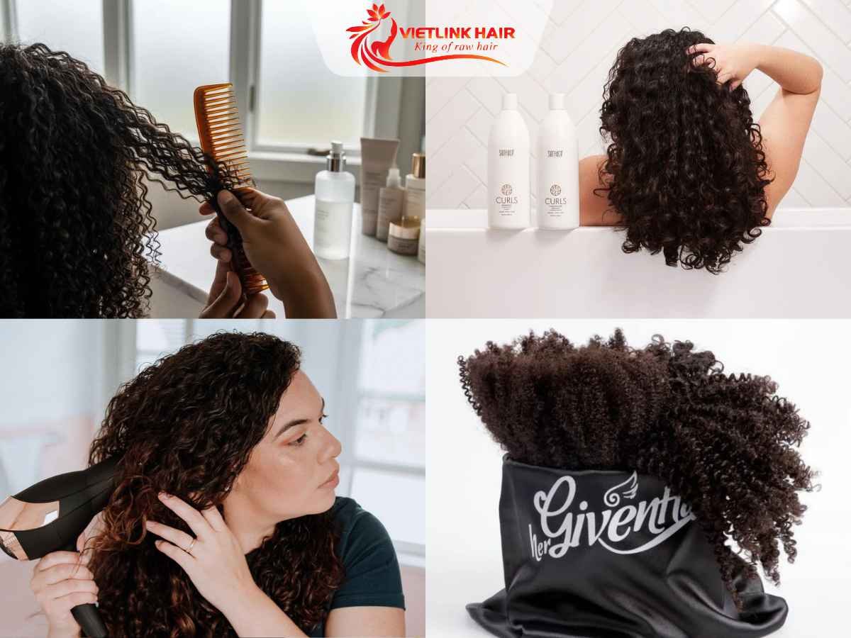 Care Tips for Natural Curly Hair With Extensions
