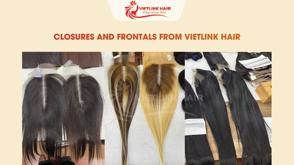 Closures and Frontals from VietLink Hair Factory