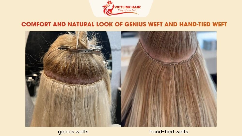 Comfort and Natural Look of Genius Weft and Hand-Tied Weft