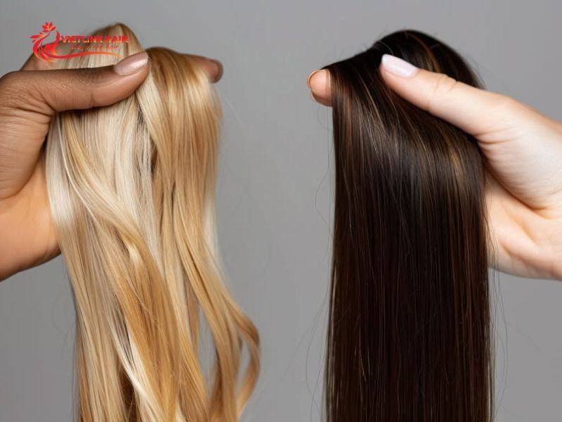 Human Hair vs. Synthetic Extensions