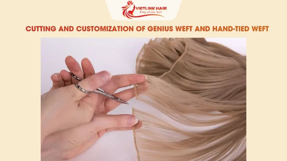 Cutting and Customization of Genius Weft and Hand-Tied Weft