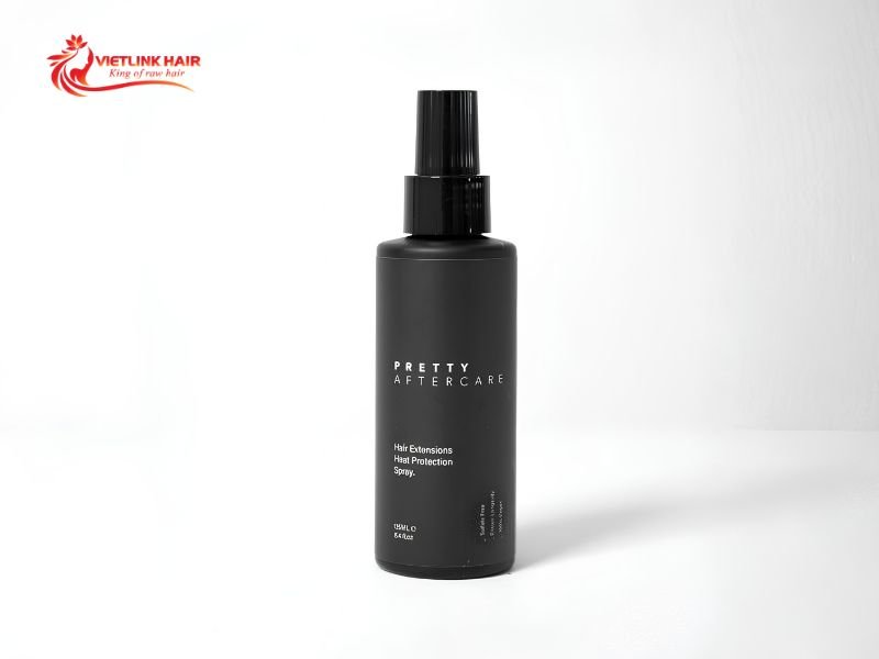 Always spray a heat protectant on the lengths before using hot styling tools.
