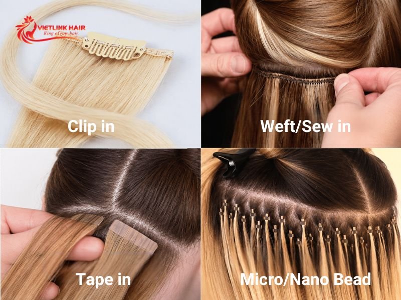 Hair Extension Aftercare by Extension Type