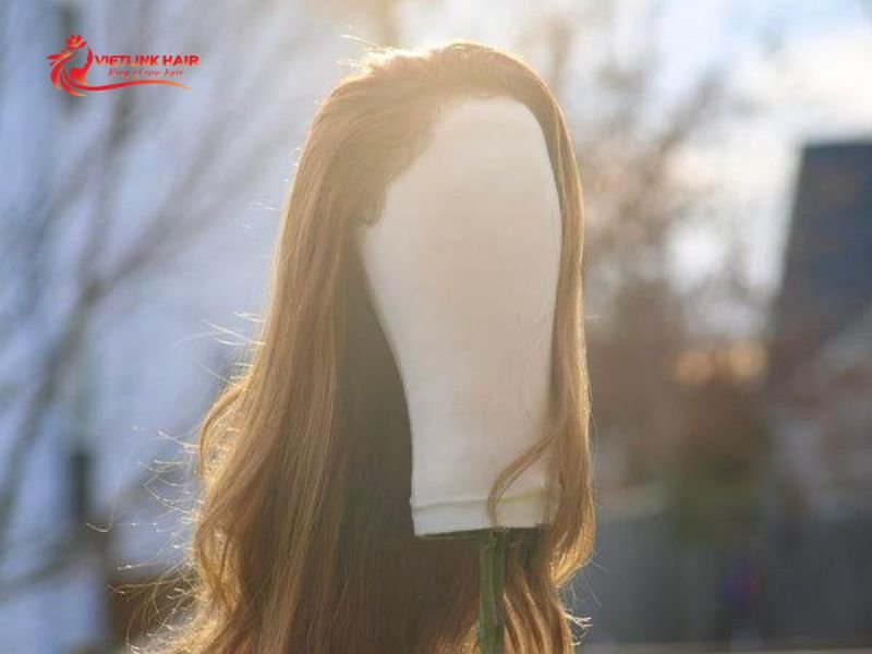 Blot excess water and let the wig air-dry completely on a suitable stand.