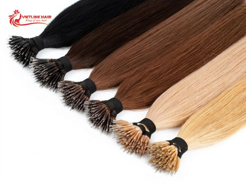 Micro rings secure extensions without heat.