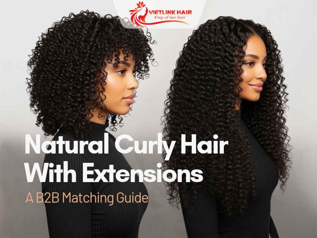 Natural Curly Hair With Extensions