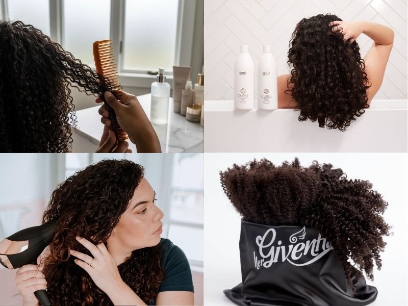 Care Tips for Natural Curly Hair With Extensions