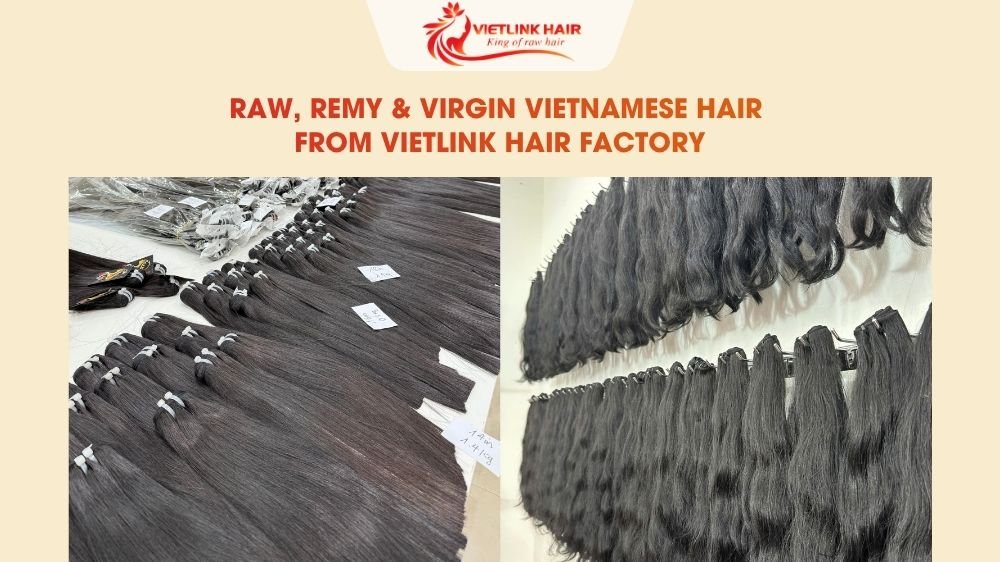 Raw, Remy & Virgin Vietnamese Hair from VietLink Hair