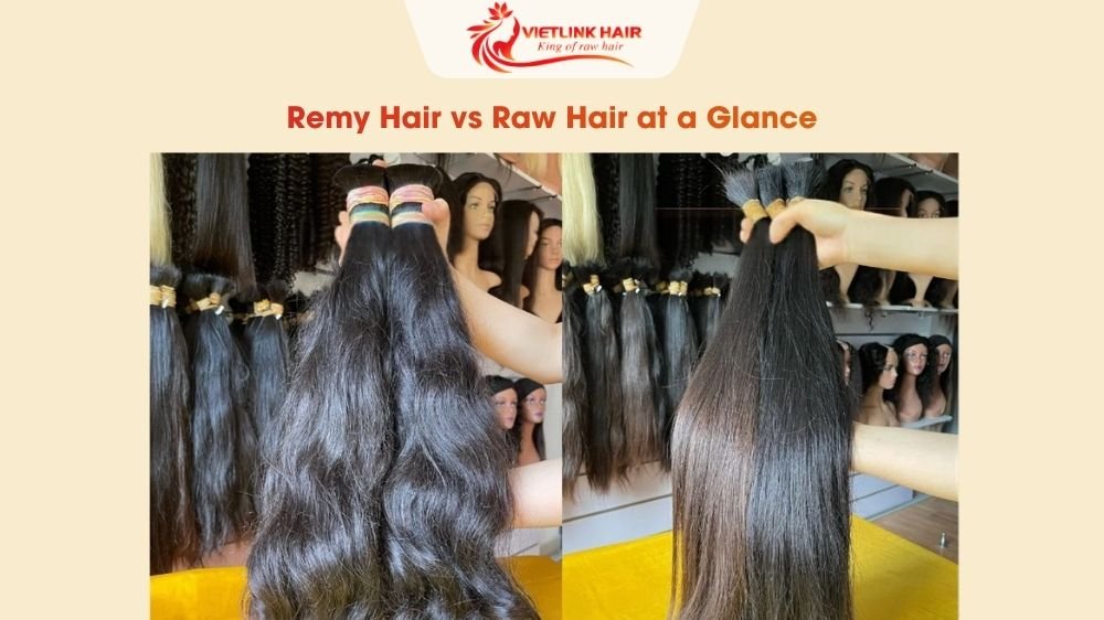 Remy Hair vs Raw Hair at a Glance