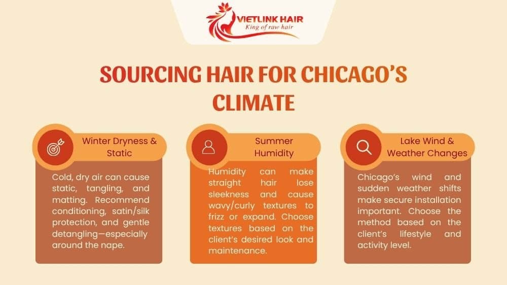 Sourcing Hair for Chicago’s Climate