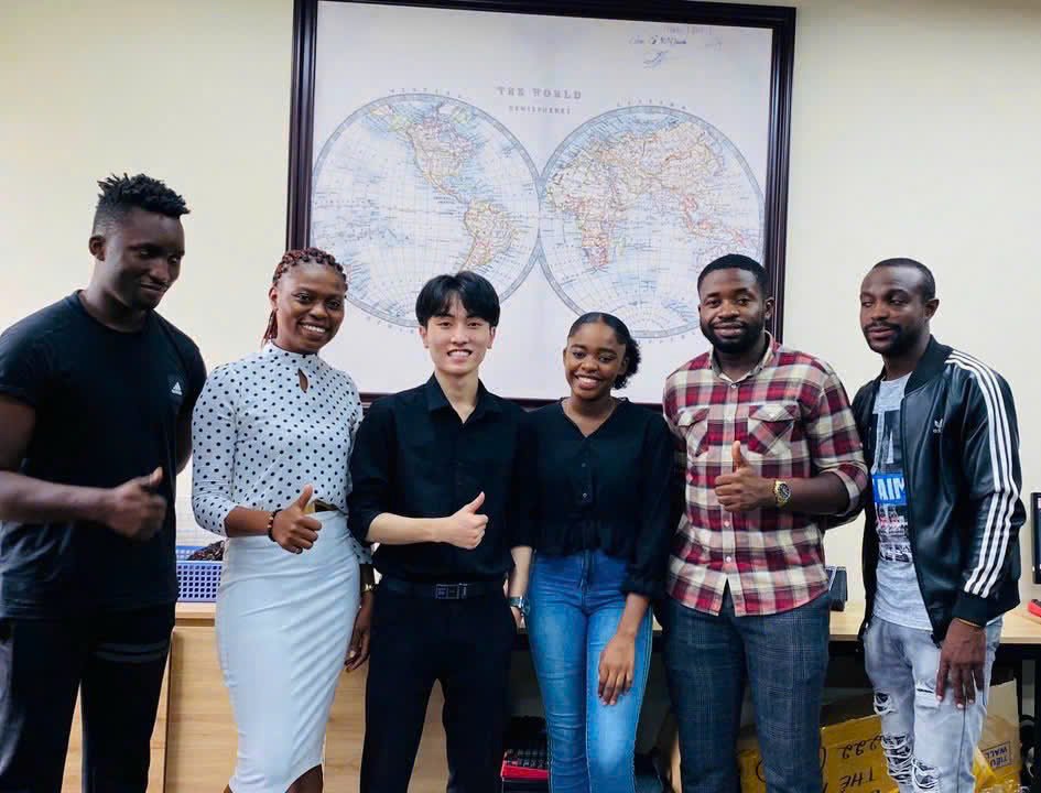 The CEO with the first customers