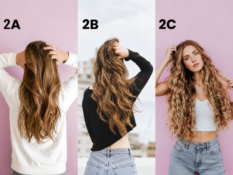 Natural Wave extensions create a soft, flowing pattern for a relaxed look.