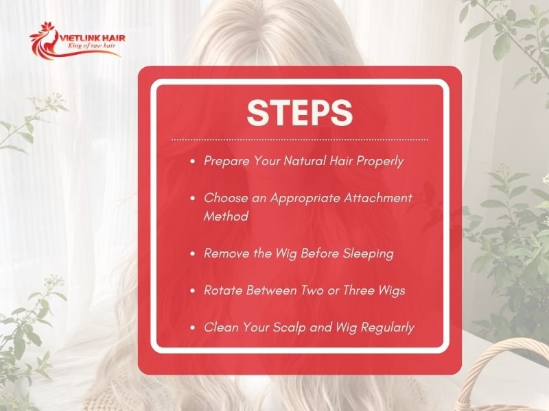 How to Wear a Wig Every Day Without Damaging Natural Hair