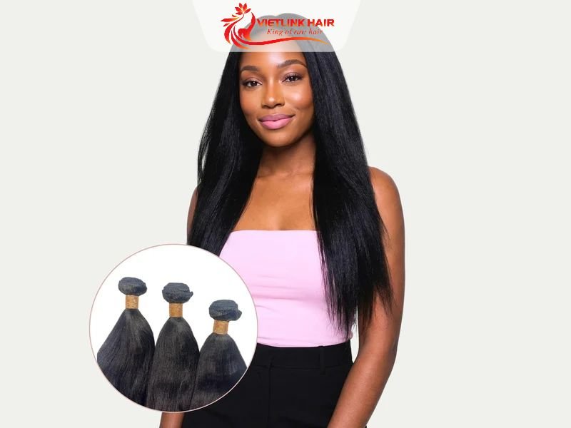 Yaki Straight has a smoother, lightly textured finish