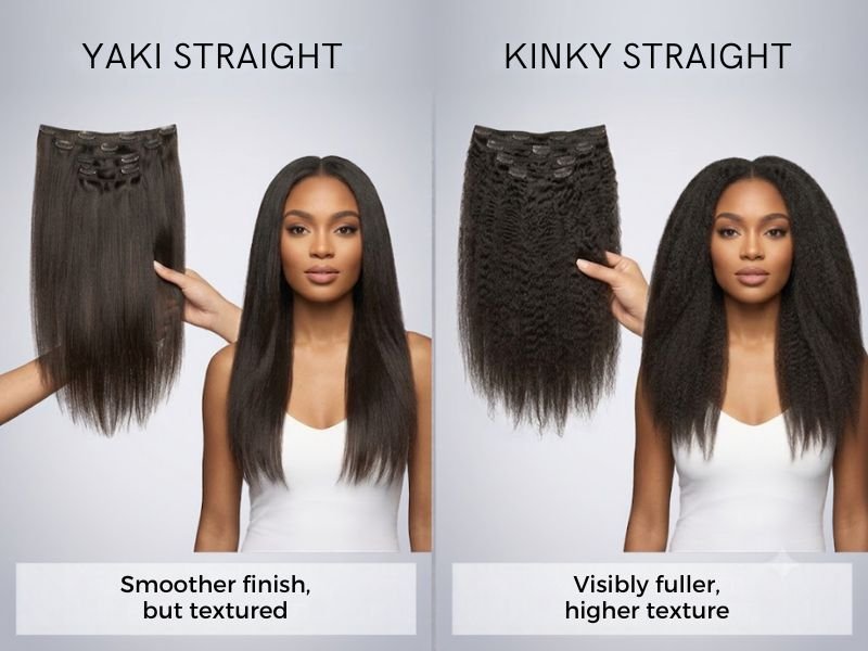 Beyond Texture: How Density & Weight Change the Look of Extensions