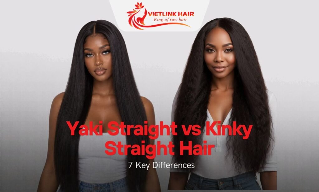Yaki Straight vs Kinky Straight Hair