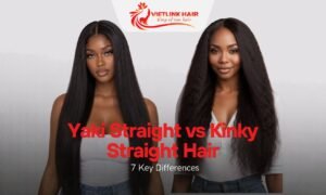 Yaki Straight vs Kinky Straight Hair
