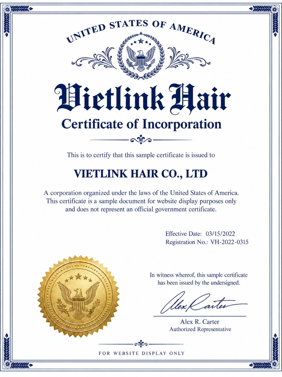 certificate-vietlinkhair