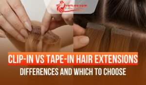 clip in vs tape in hair extensions