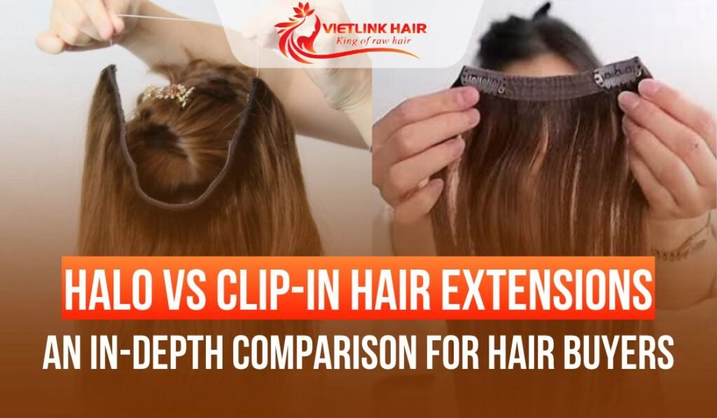 halo vs clip-in hair extensions